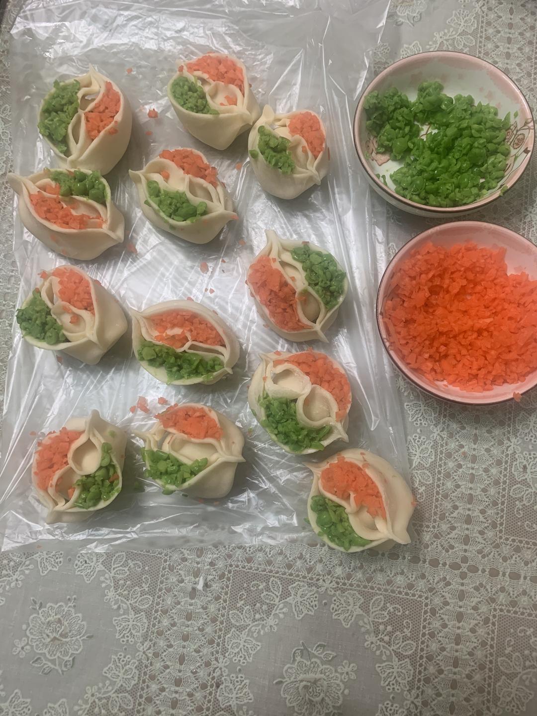【鸳鸯饺的做法步骤图,鸳鸯饺怎么做好吃】lovababyj_下厨房