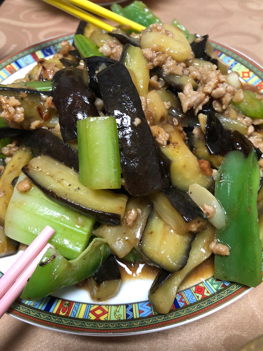 肉沫茄子（非油炸健康版）文末另附万能鱼香汁配方。
