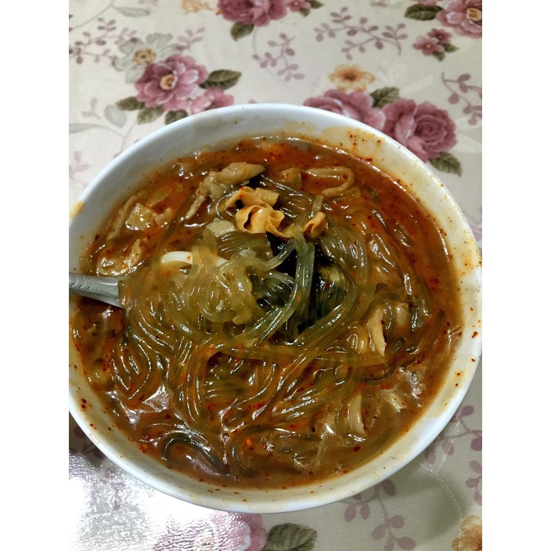 李默漠做的胡辣汤洗面筋