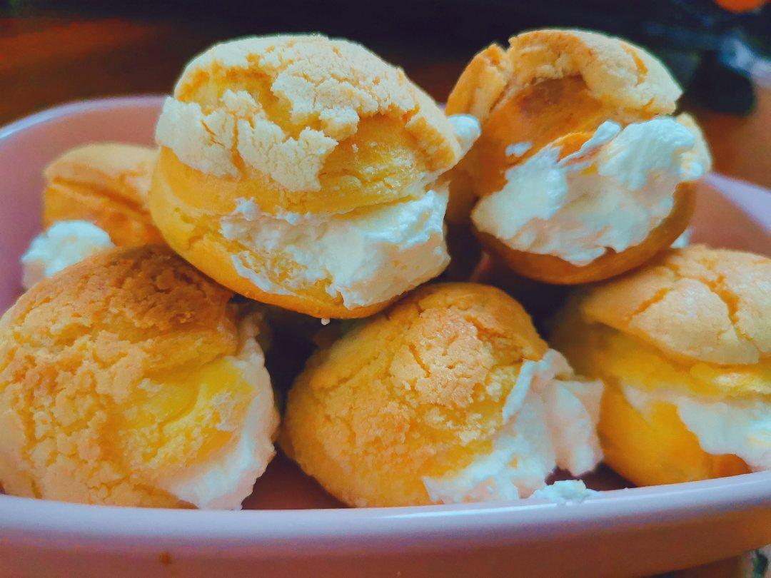 零失败淡奶油酥皮泡芙❗️视频步骤指导❗️❗️