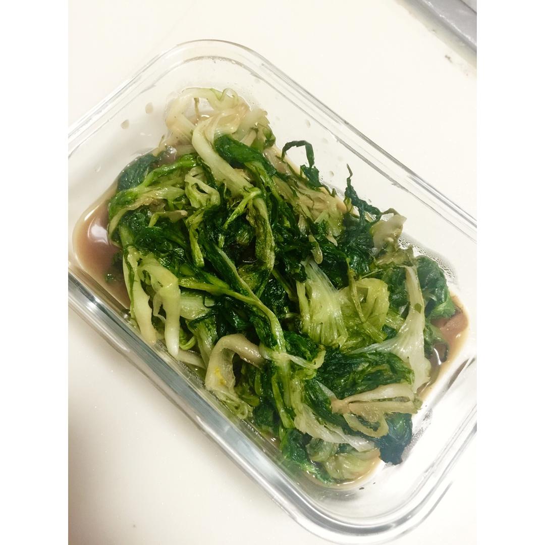 清炒蒜蓉苦菊