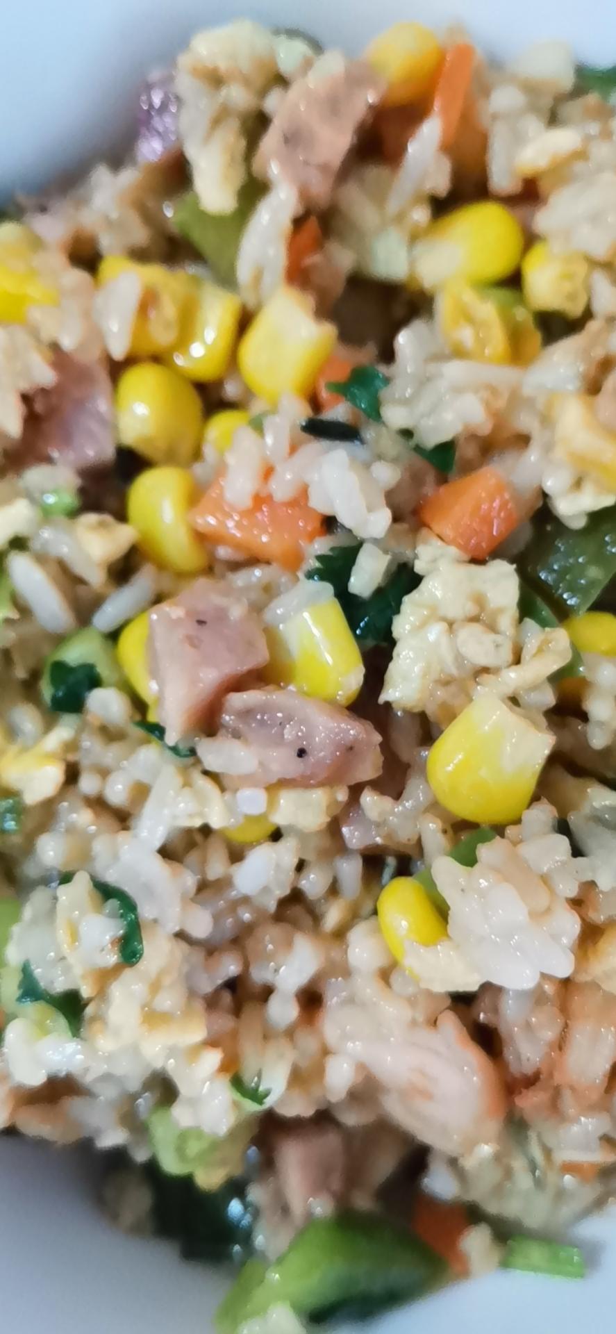 黯然销魂腊肠炒饭
