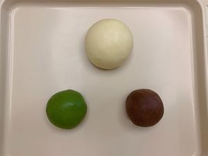 抹茶红豆vs倍浓朱古力🥳🥳双拼吐司的做法 步骤2