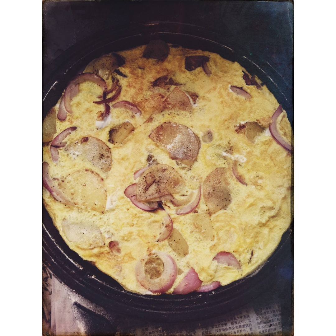 西班牙土豆煎蛋饼