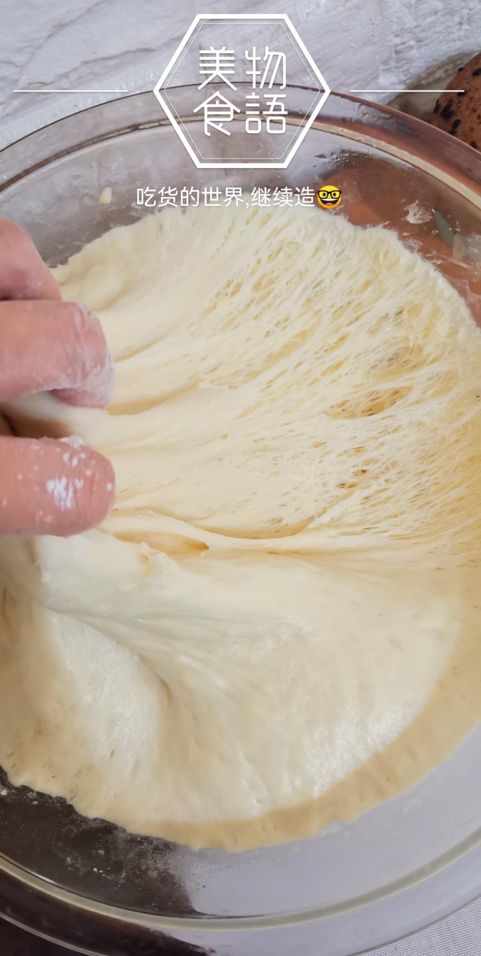 纯奶手撕吐司的做法 步骤1