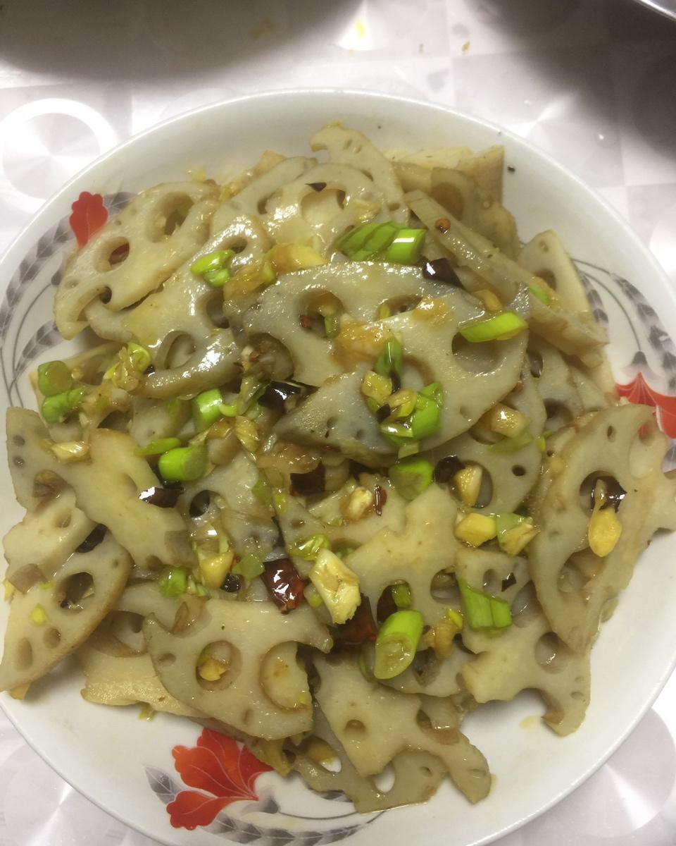 凉拌藕片
