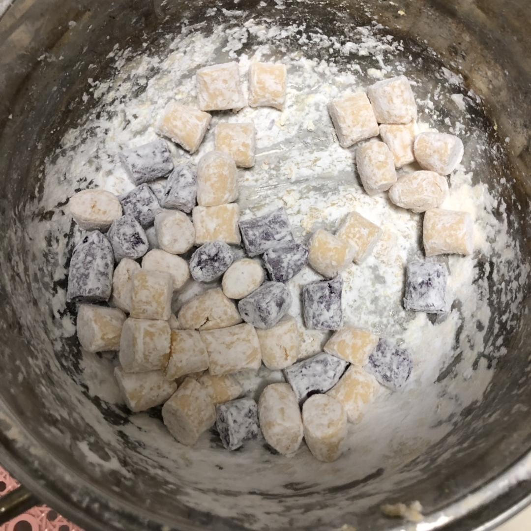 自制三色芋圆1⃣️（附上窍门详细比例）