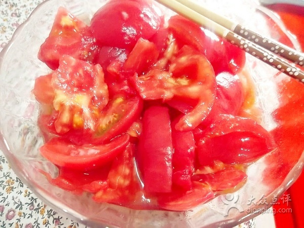 白糖拌西红柿