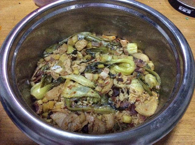 香肠土豆焖饭【一人也要吃好版】