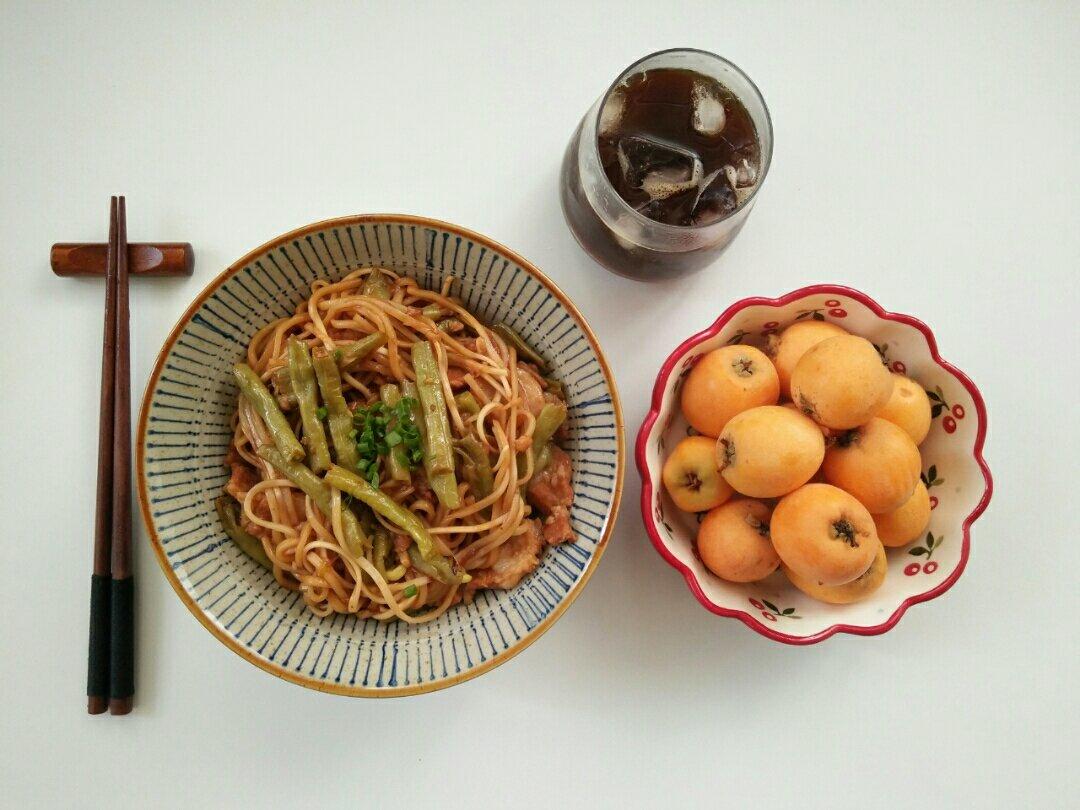 豆角焖面