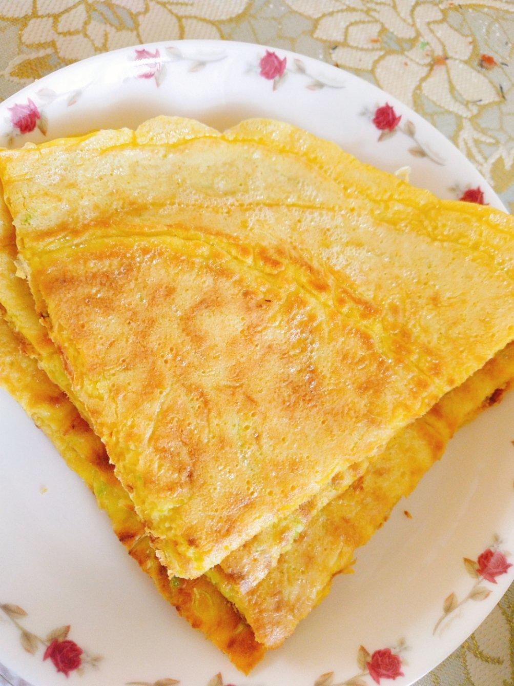 西葫芦鸡蛋饼（快手早餐）糊塌子