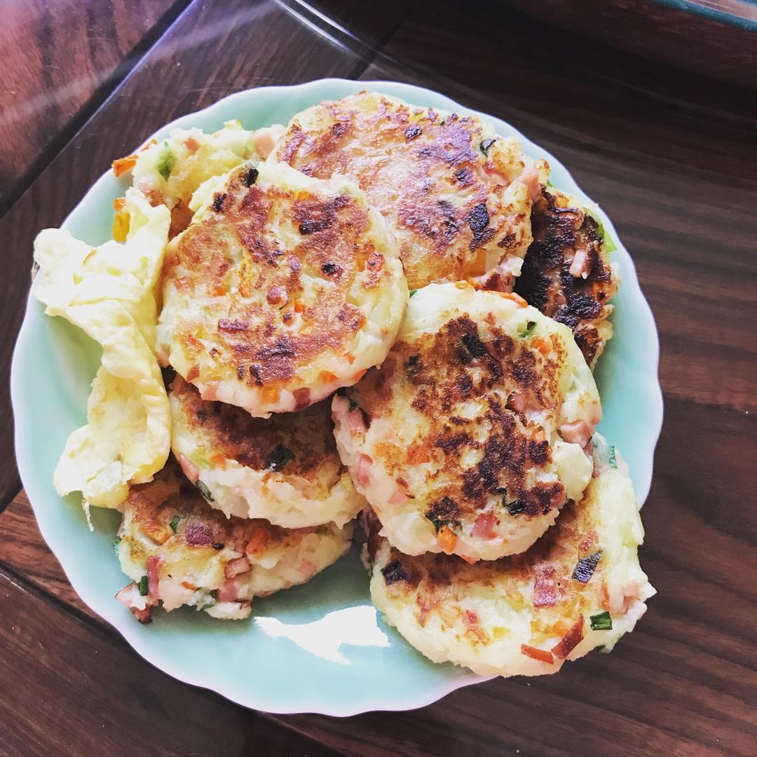 土豆火腿早餐饼
