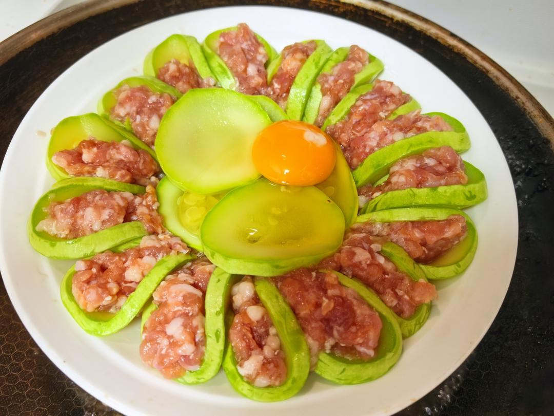 西葫芦酿肉