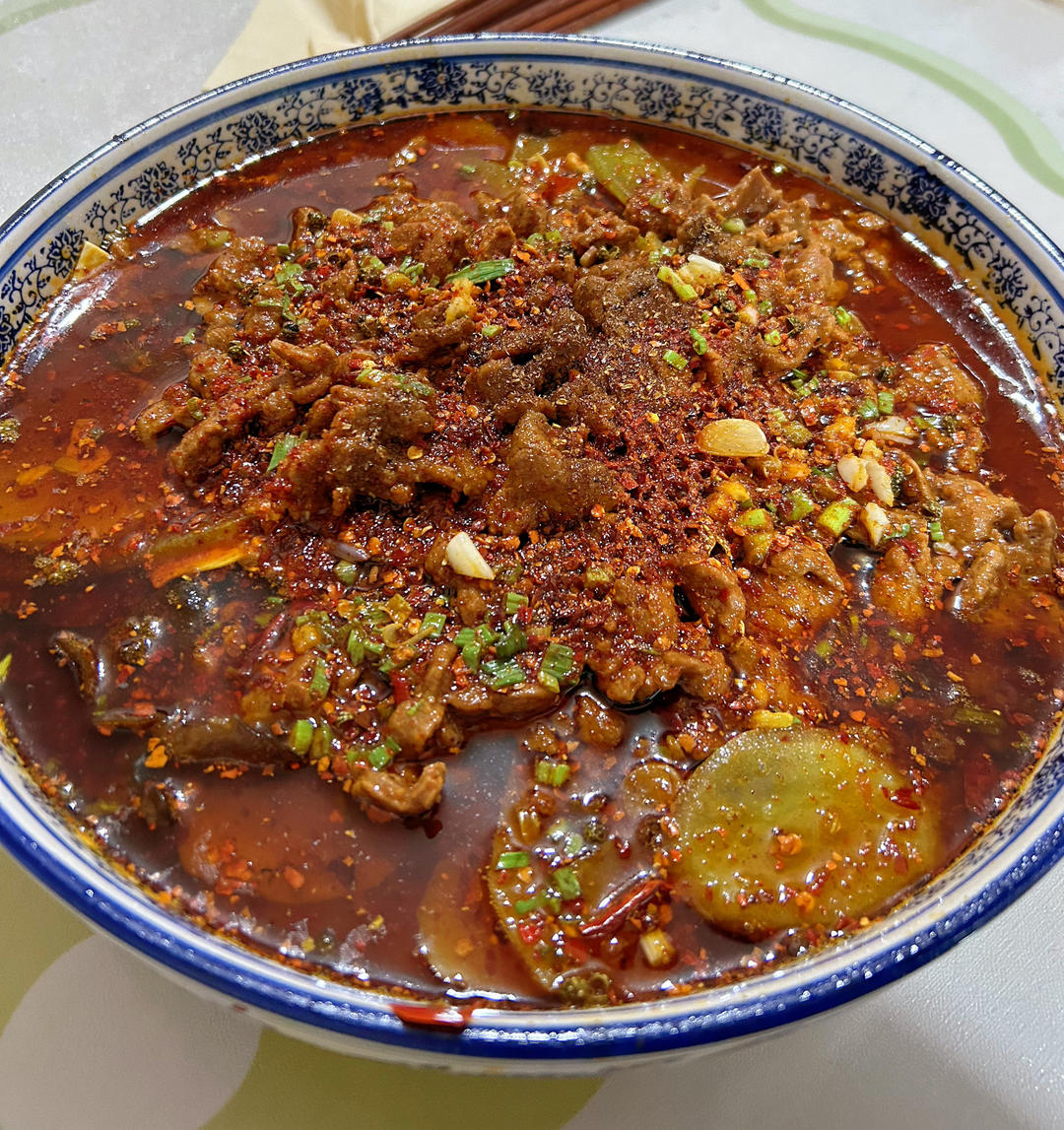 水煮肉片（肯定不翻车）