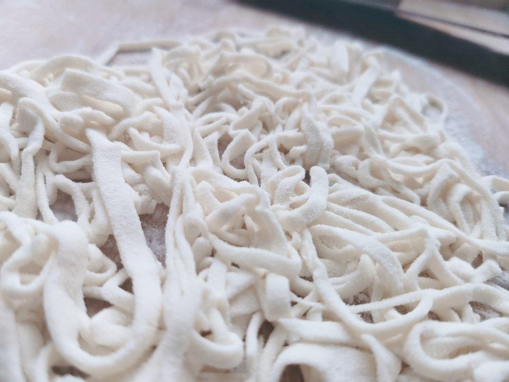 自制面条（面片）