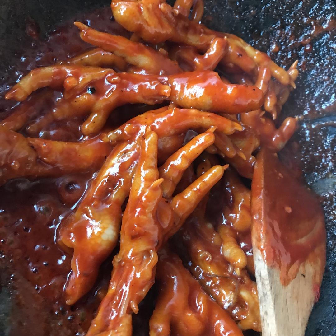 韩式辣鸡爪