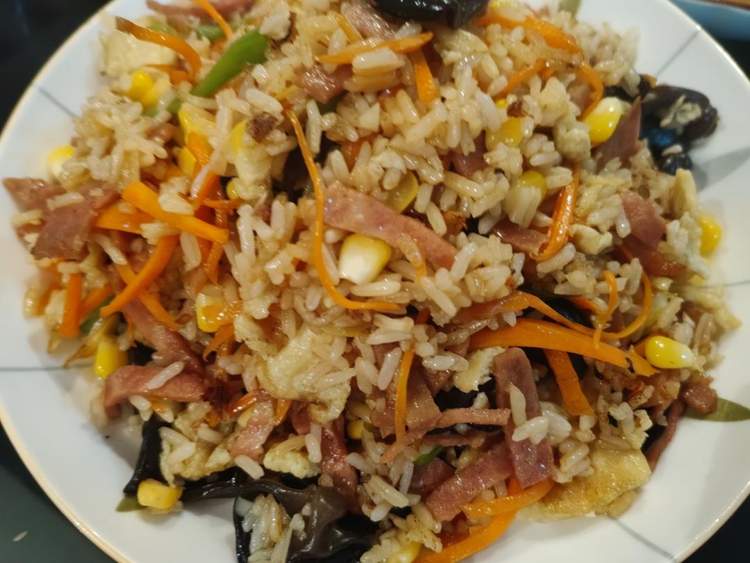培根蛋炒饭