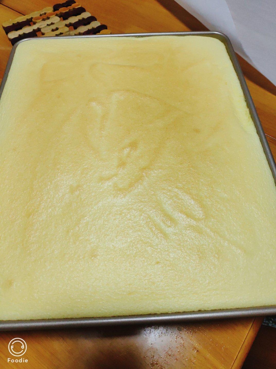 原味蛋糕卷(后蛋法)