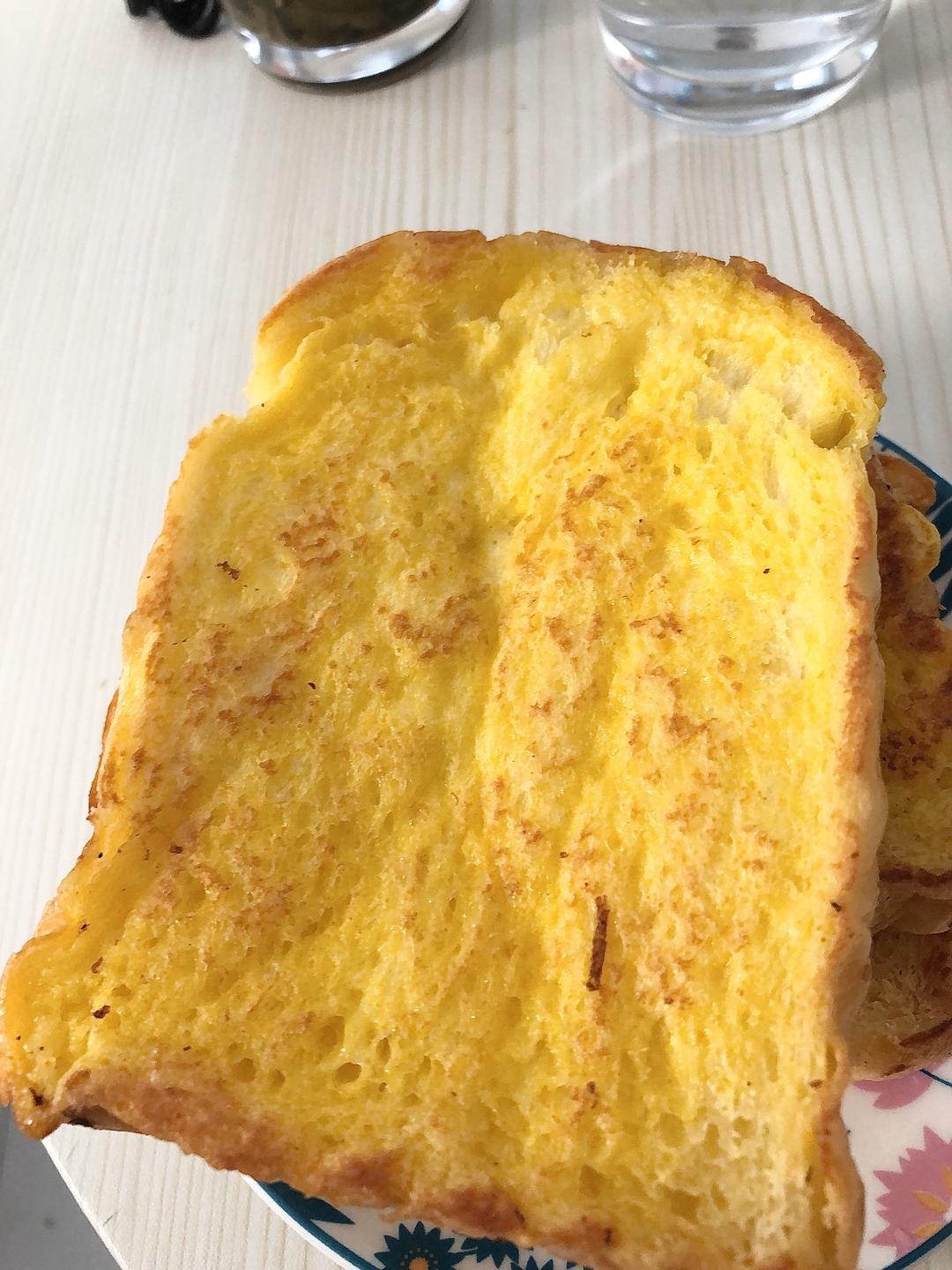 快速加热吐司的做法