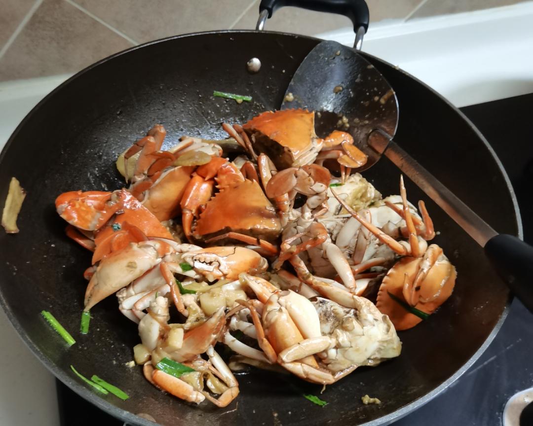 红烧蝤蠓（又名青蟹）的做法