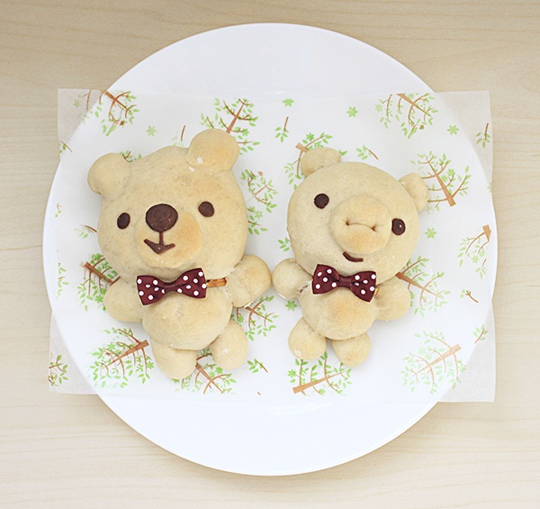 面包机版超松软牛奶馒头