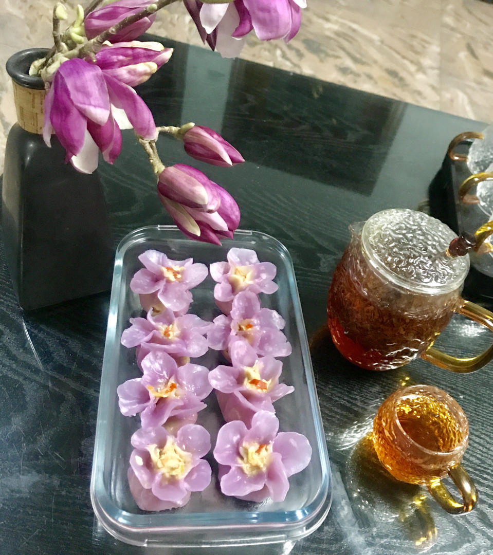 水晶饺子 花开富贵