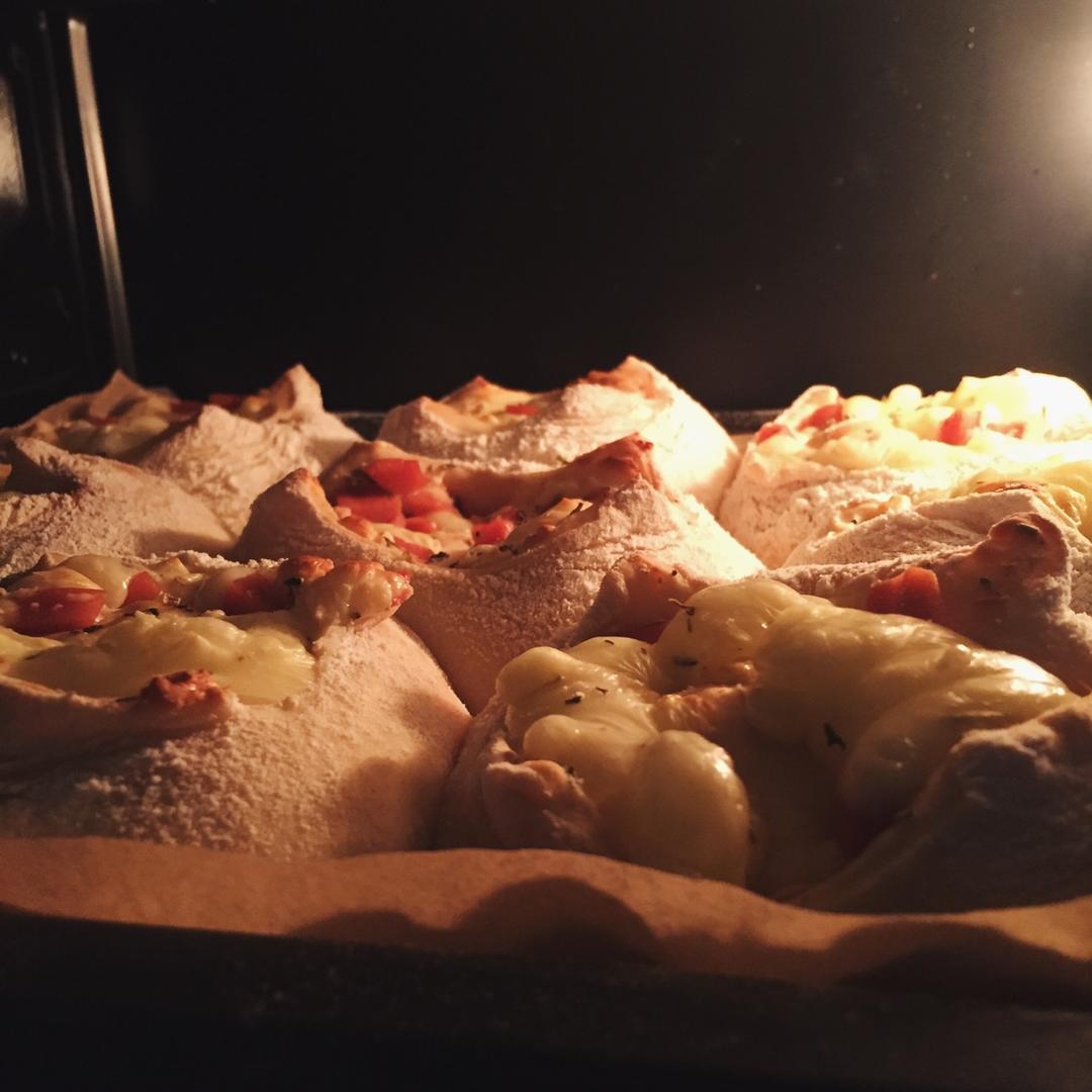 全麦芝士熔岩面包