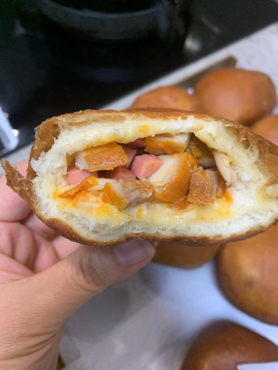 【暖暖焙家】炸面包，烤的吃多了，试试炸的