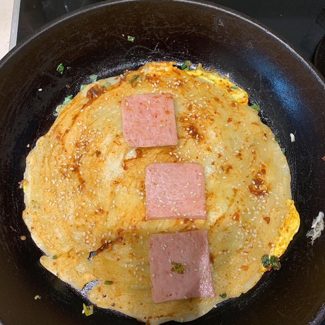 快手早餐❗️简单美味❗️鸡蛋煎饼