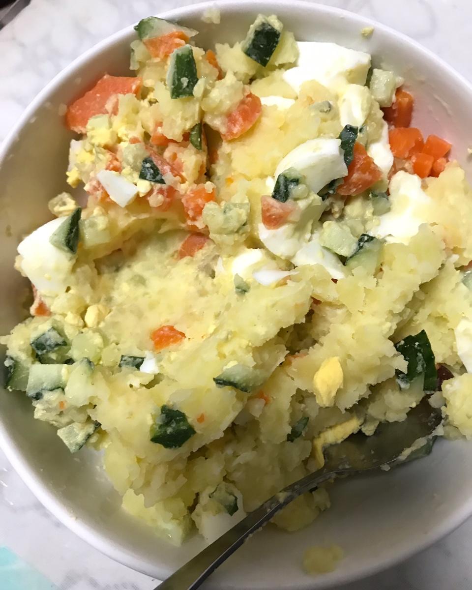 好吃到舔碗的鸡蛋土豆泥沙拉