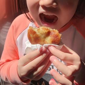 材料超简单～孩子们超爱的香糯软甜番薯饼！