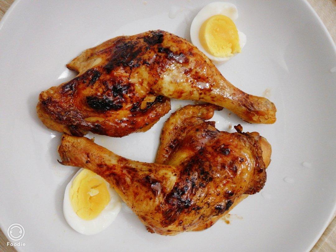 盐焗蜜汁烤鸡腿