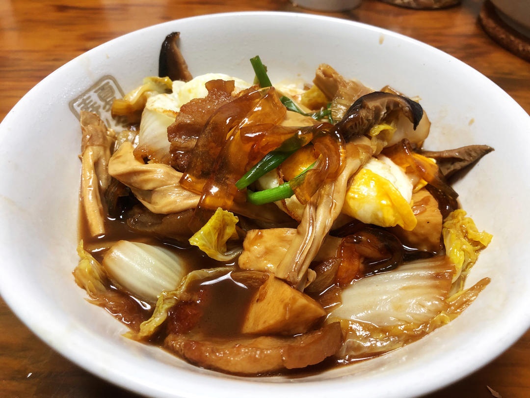 猪肉白菜炖粉条