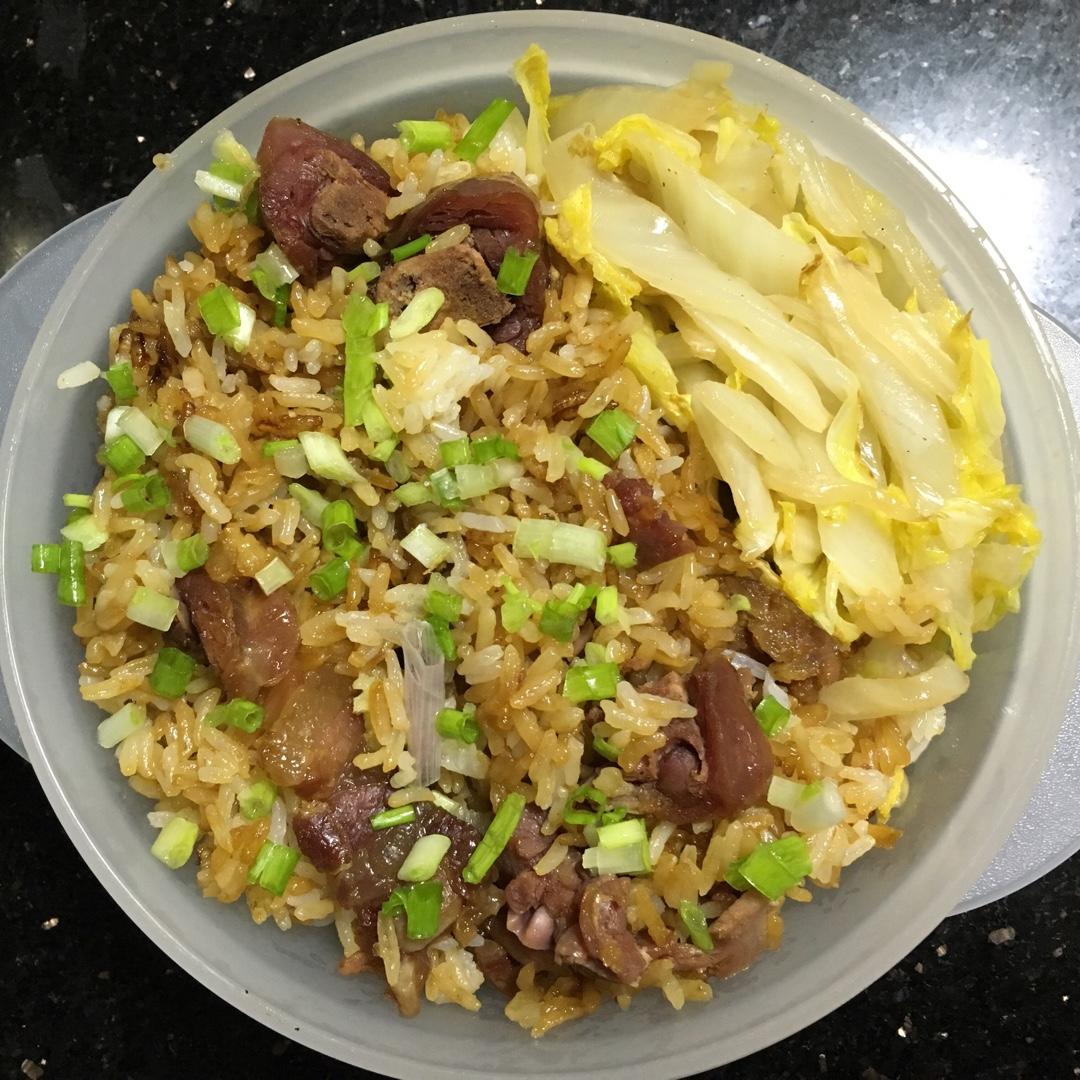 土豆腊味饭