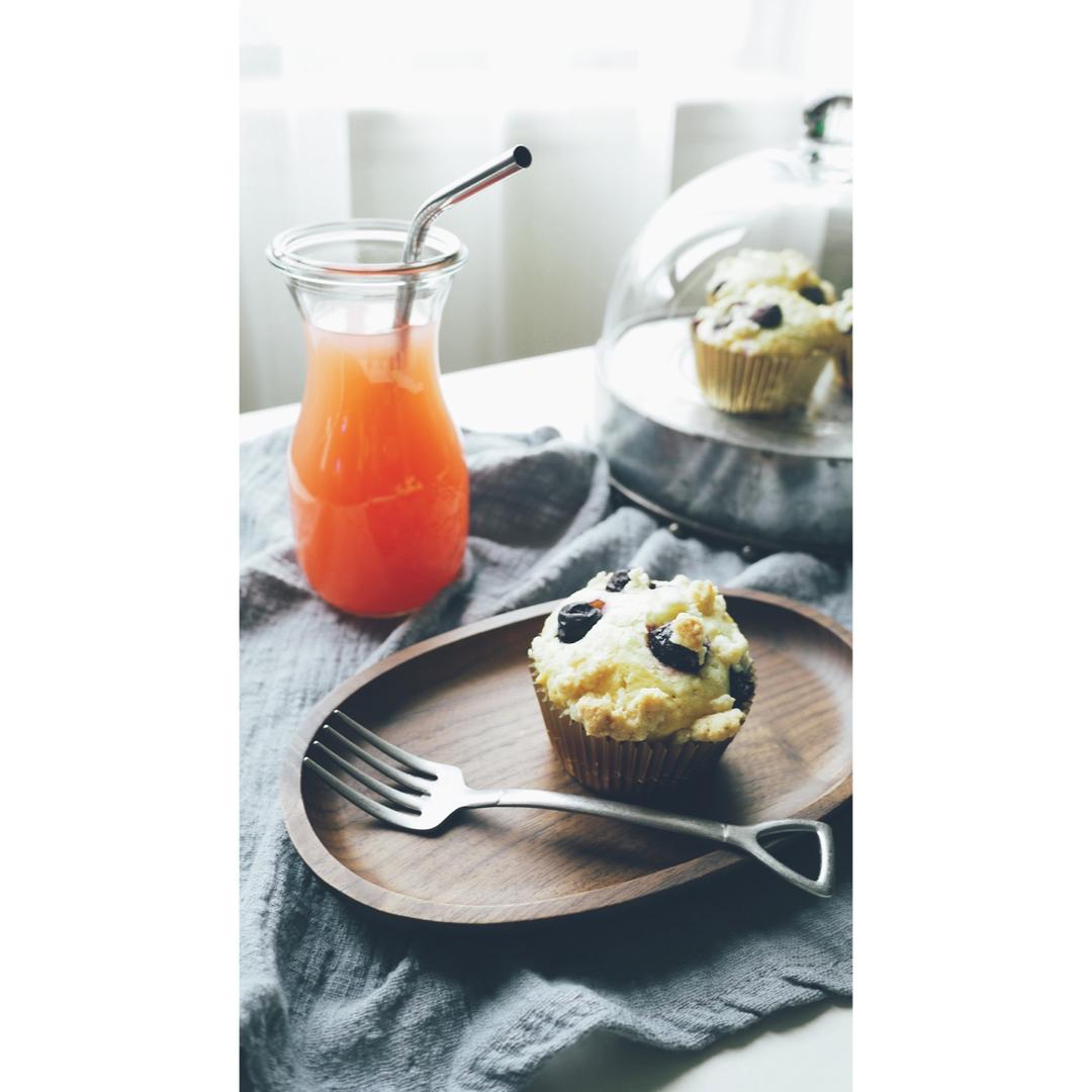 PH大师的金宝顶蓝莓马芬