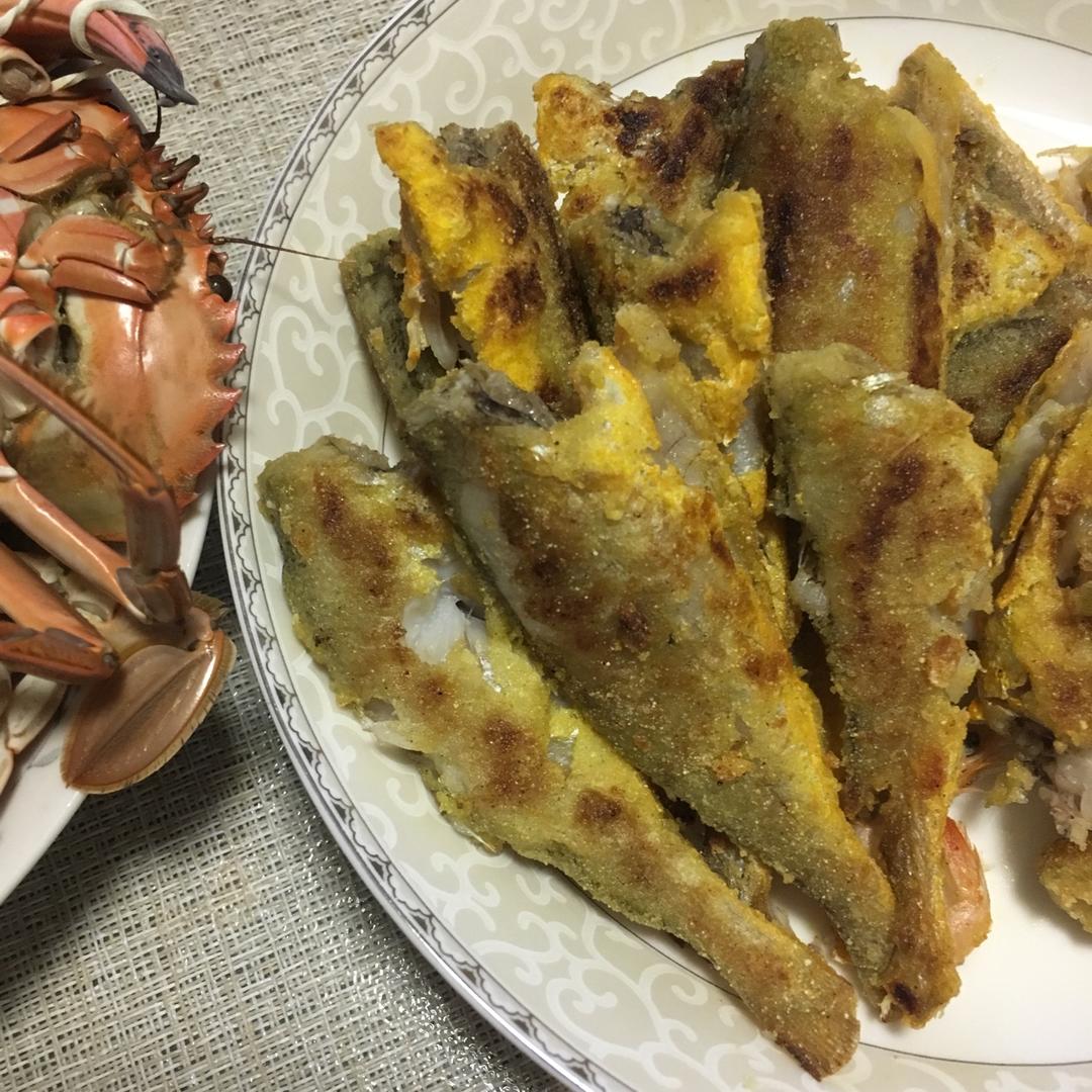 酥炸小黄鱼～吸油少