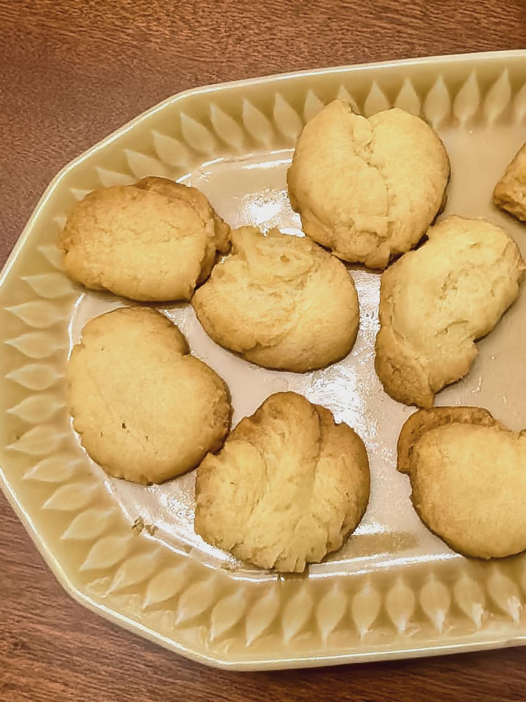 曲奇饼干，完美配方超好挤，酥到不敢碰，一个月还能酥掉渣