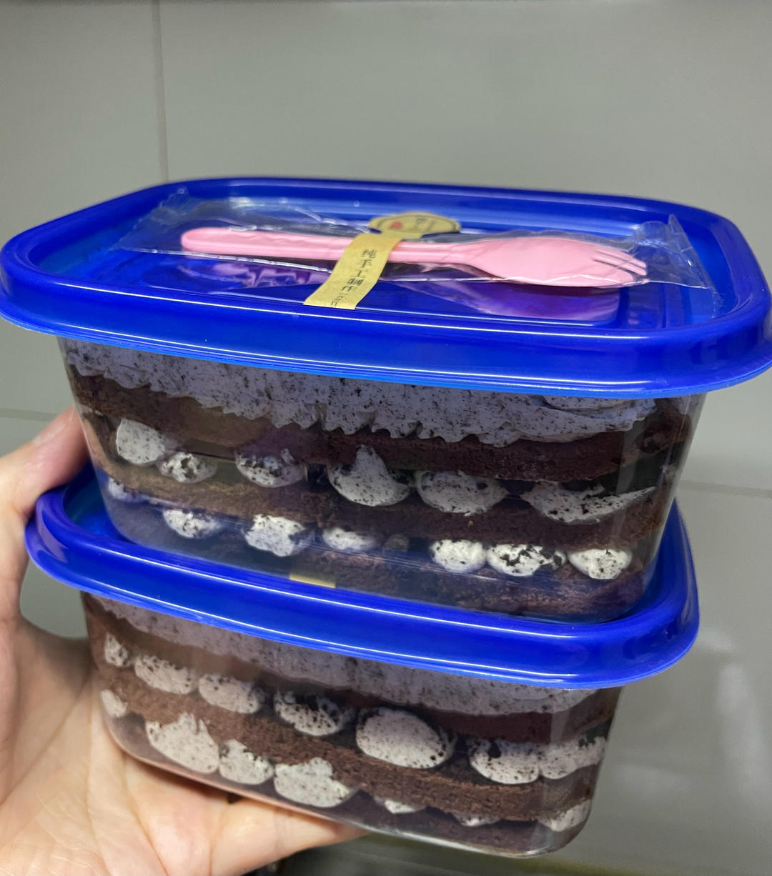 好吃到流泪的奥利奥咸奶油盒子蛋糕