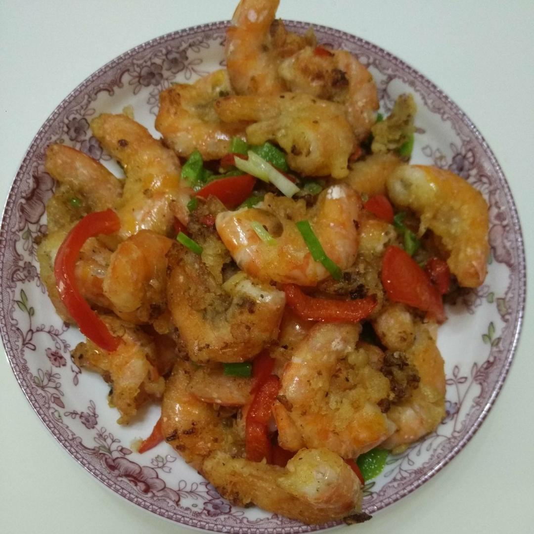 椒盐香酥虾