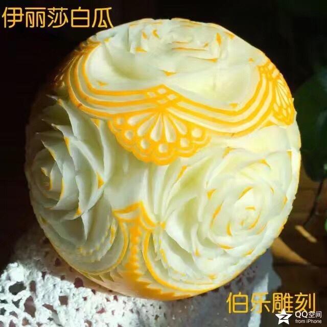 水果～伊丽莎白瓜雕刻的做法
