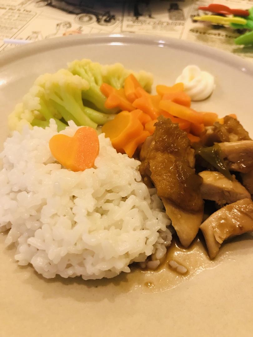 照烧鸡腿饭