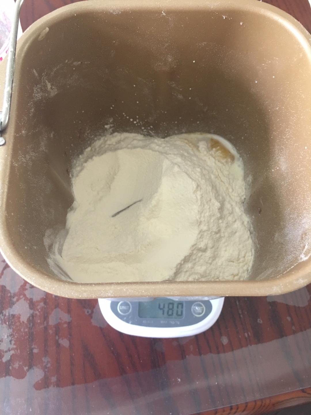 纯奶手撕吐司的做法 步骤1