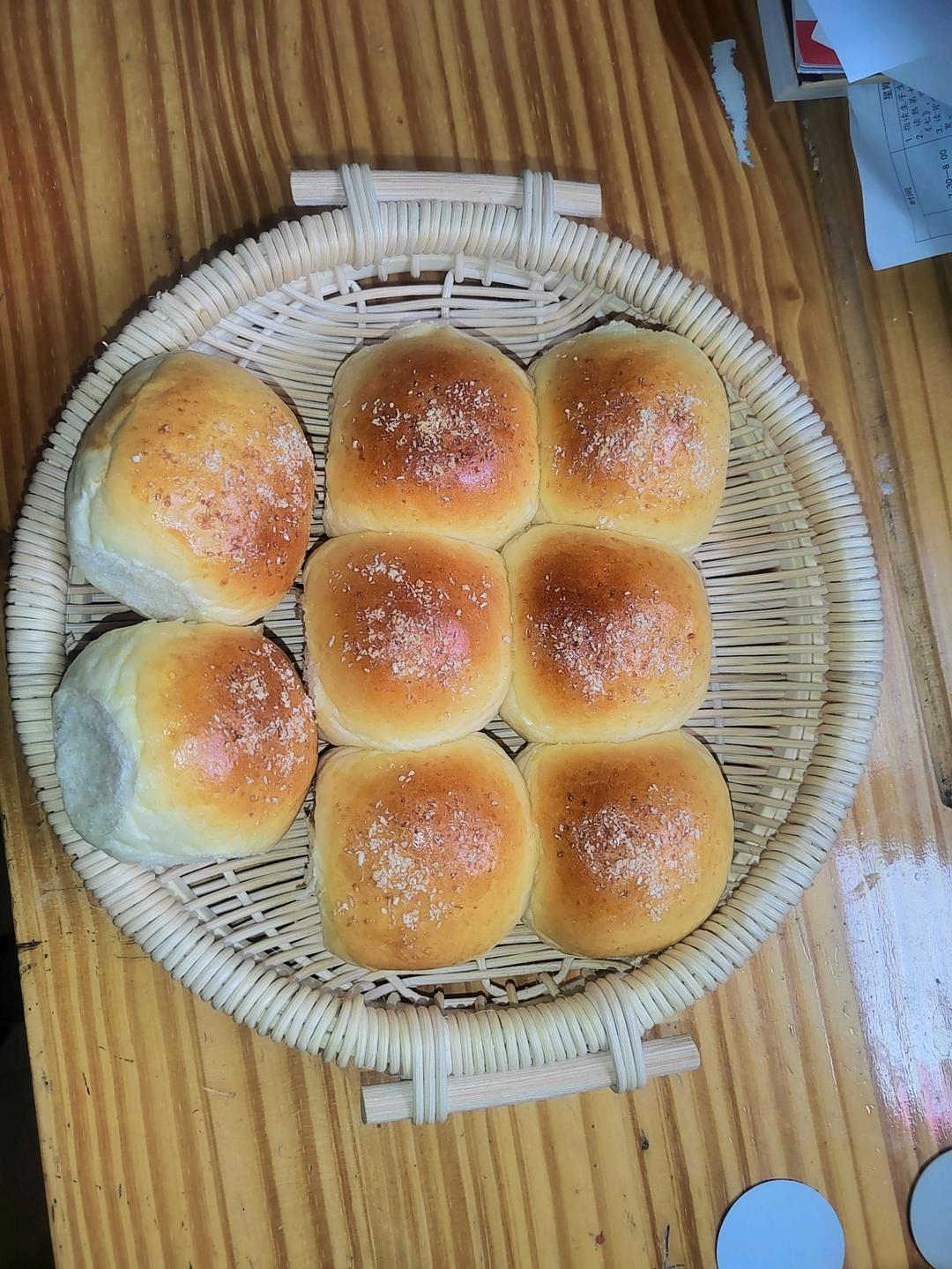 简单易学的椰蓉面包