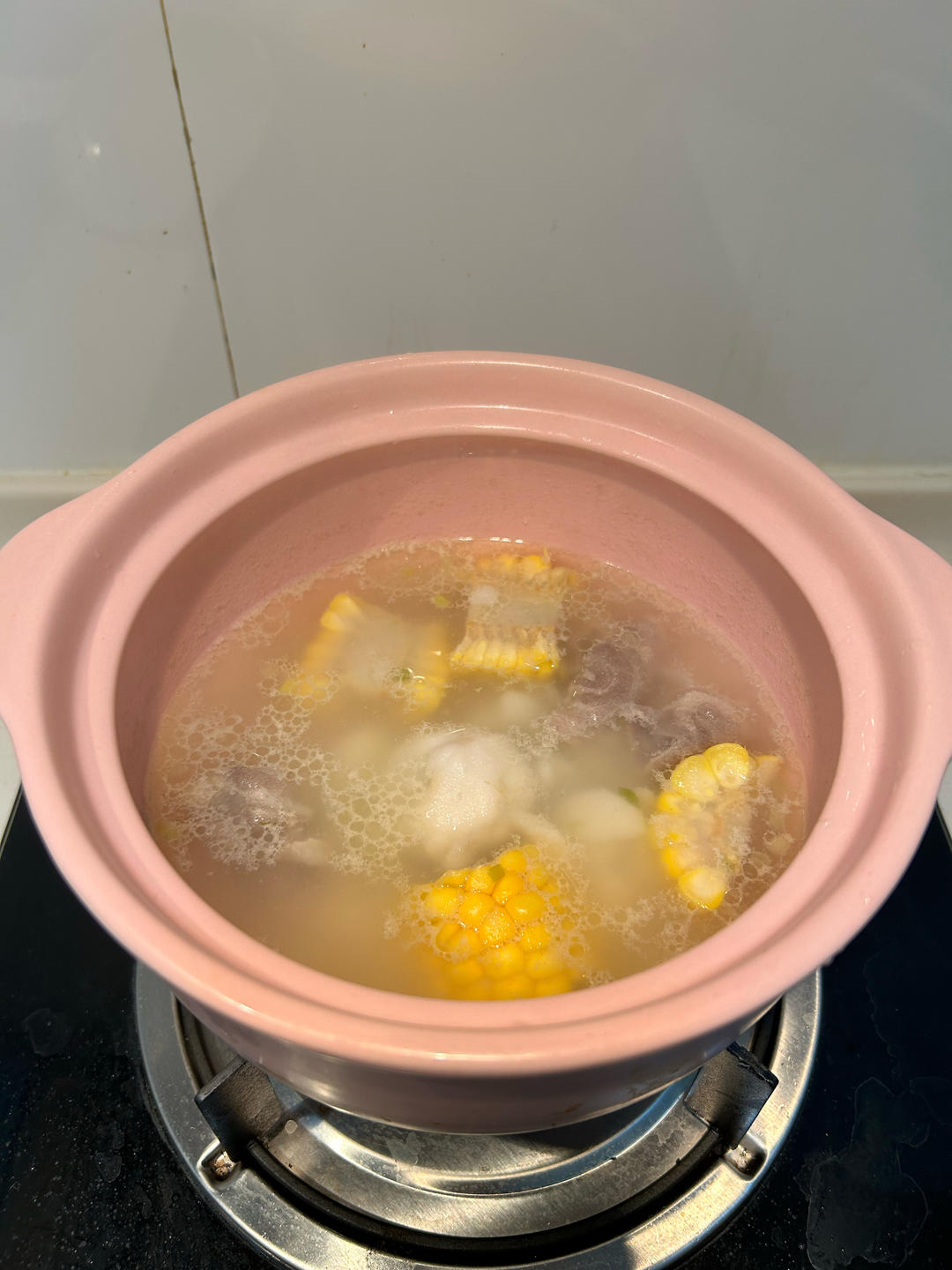 玉米山药鱼丸汤（砂锅）