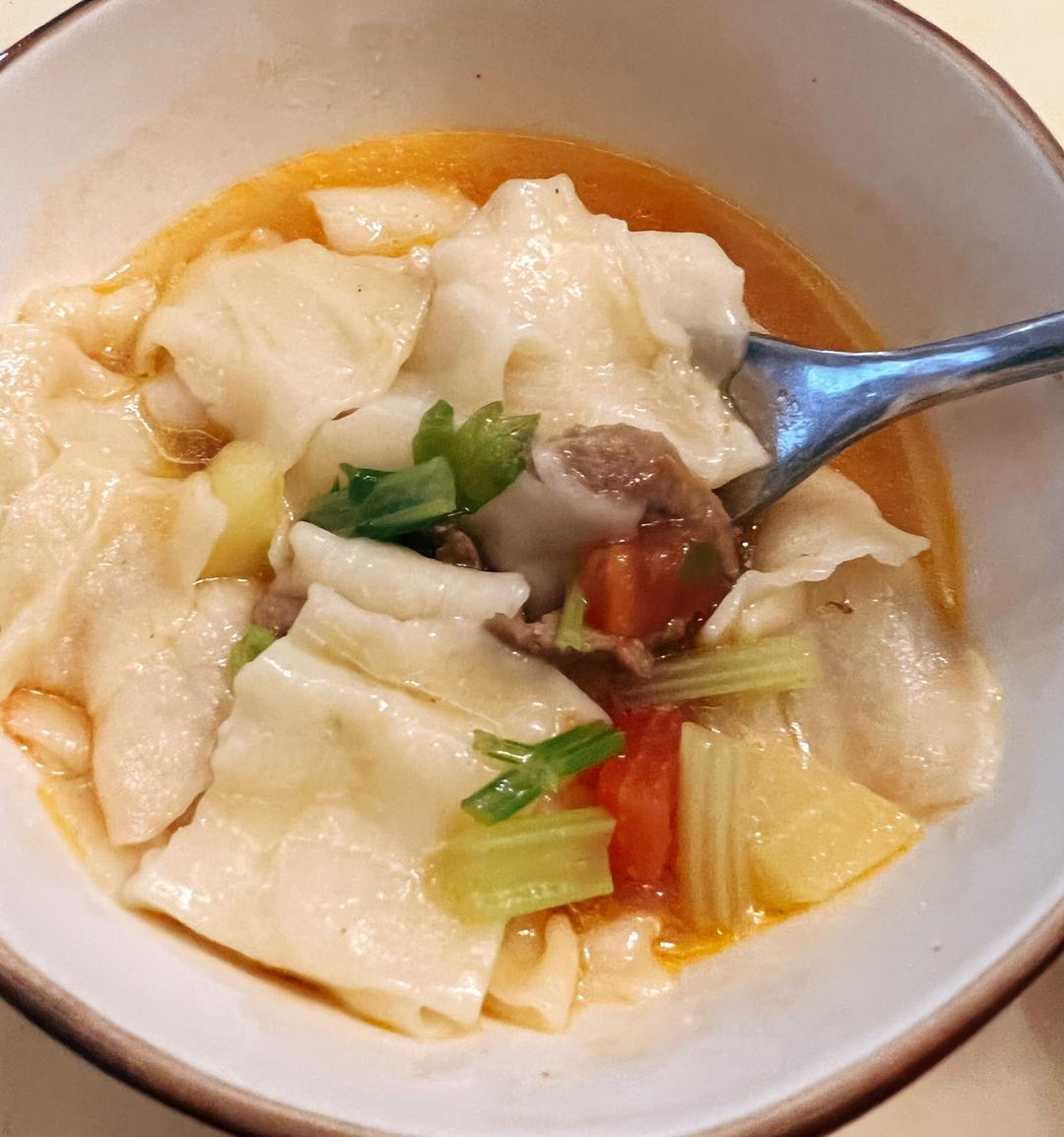 新疆汤面的做法