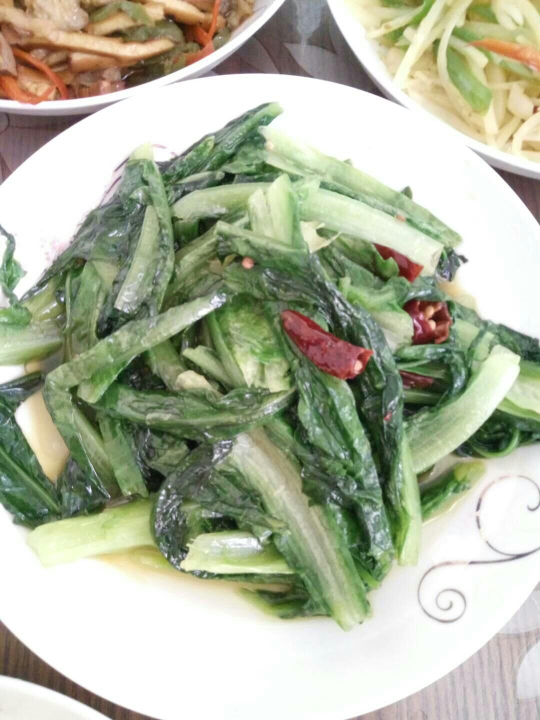 生炒麦菜