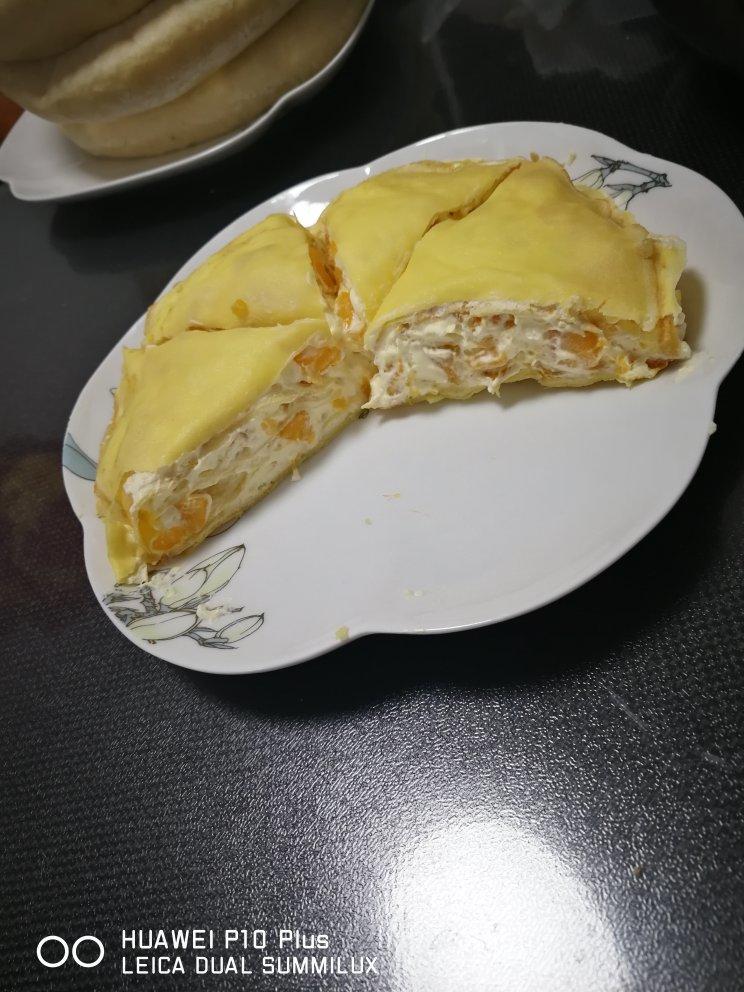 芒果千层蛋糕，100%成功告别煎皮无能