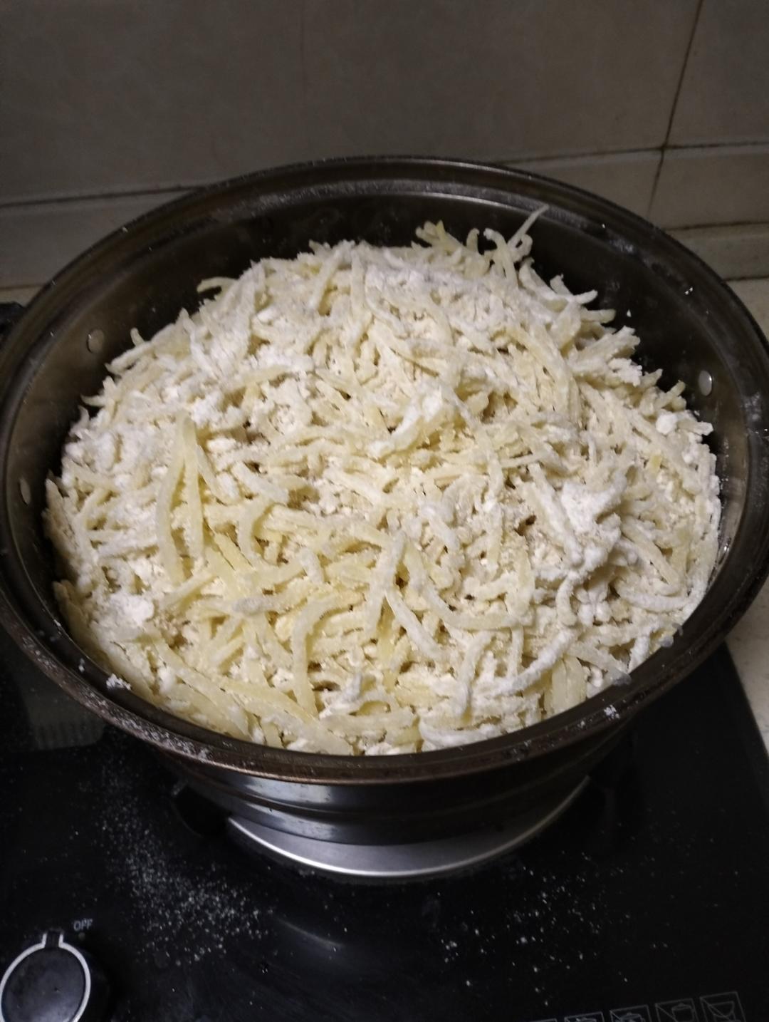 粉蒸土豆丝