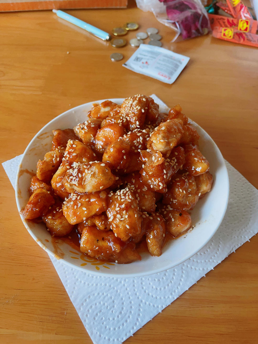 酸甜开胃超级下饭菜😋糖醋鸡胸肉🐔