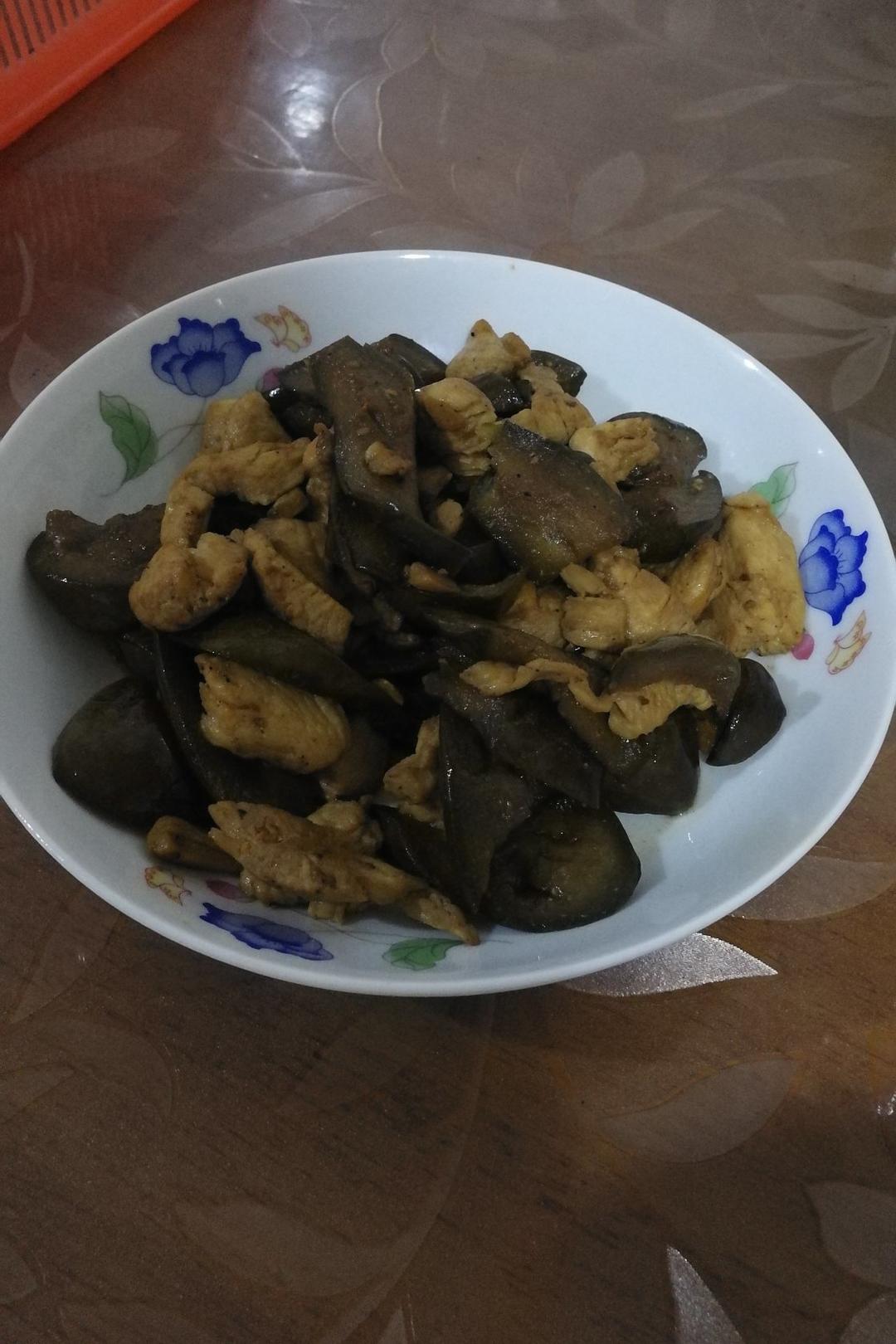 茄子炒肉